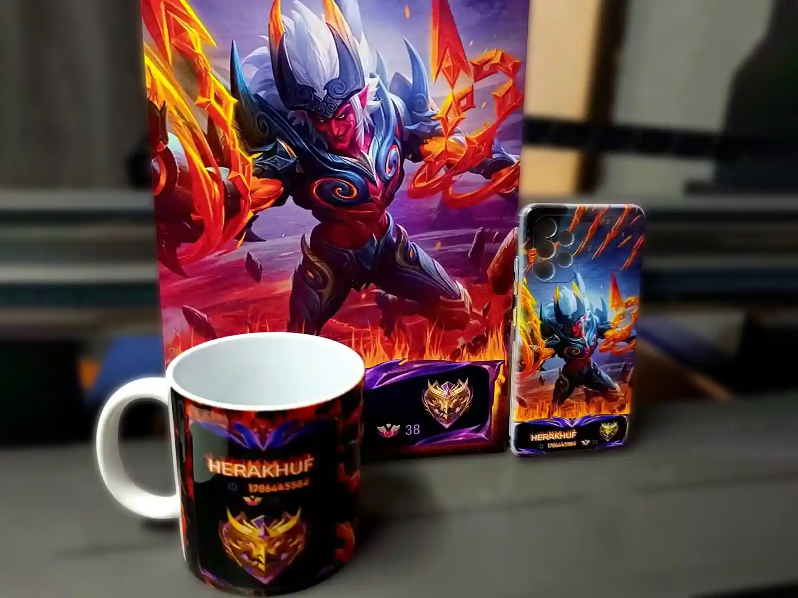 MLBB — Kılıf + Kupa + Tablo Seti