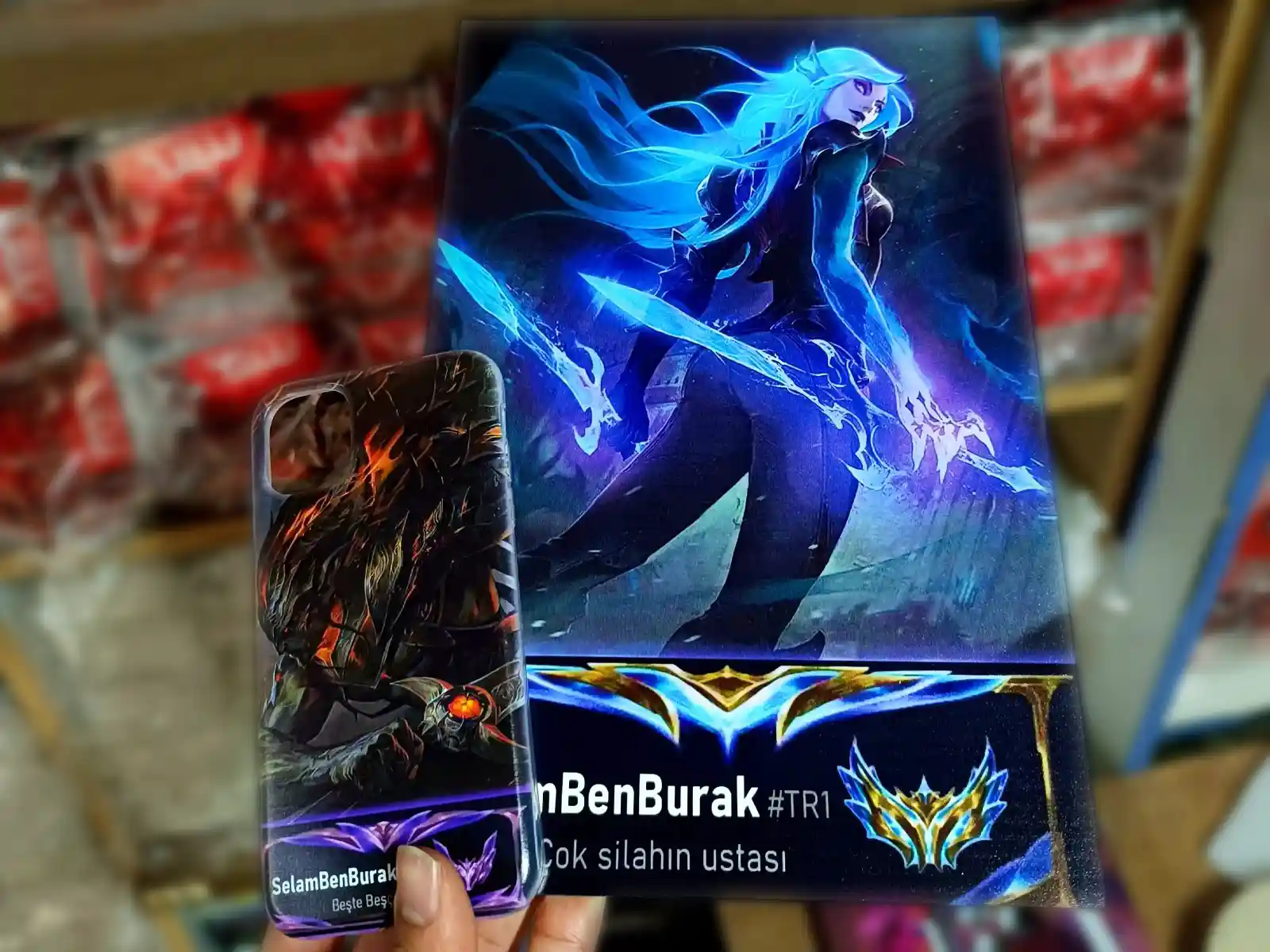 LoL — Kılıf + Tablo Seti